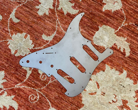 Billy Hill Custom Stratocaster Laser Cut Steel Pickguard Prototype