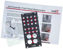 Load image into Gallery viewer, Five12 Jack Expander - Black Panel Conversion Kit
