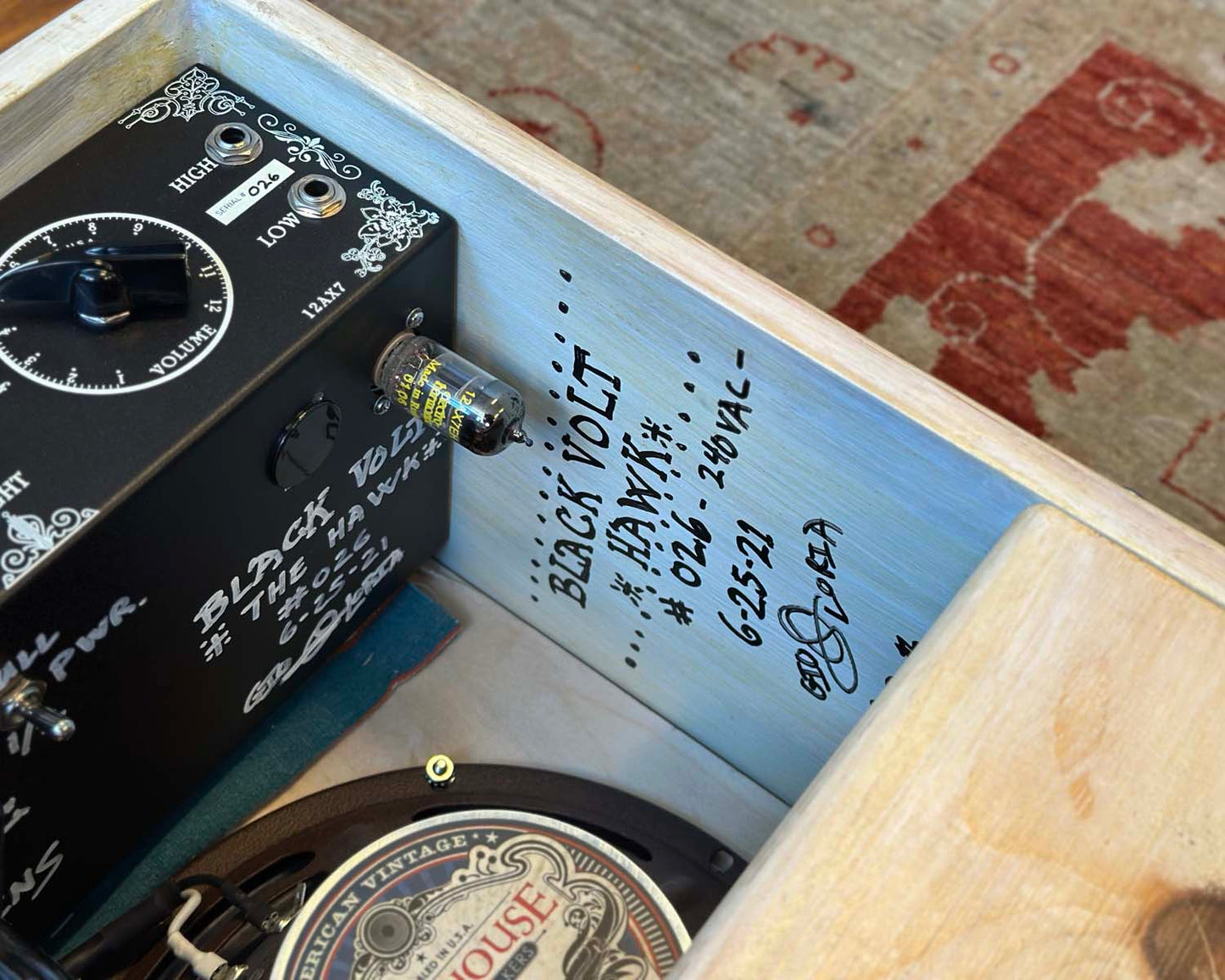 Black Volt The Hawk 15W Hand-Wired 10" Combo