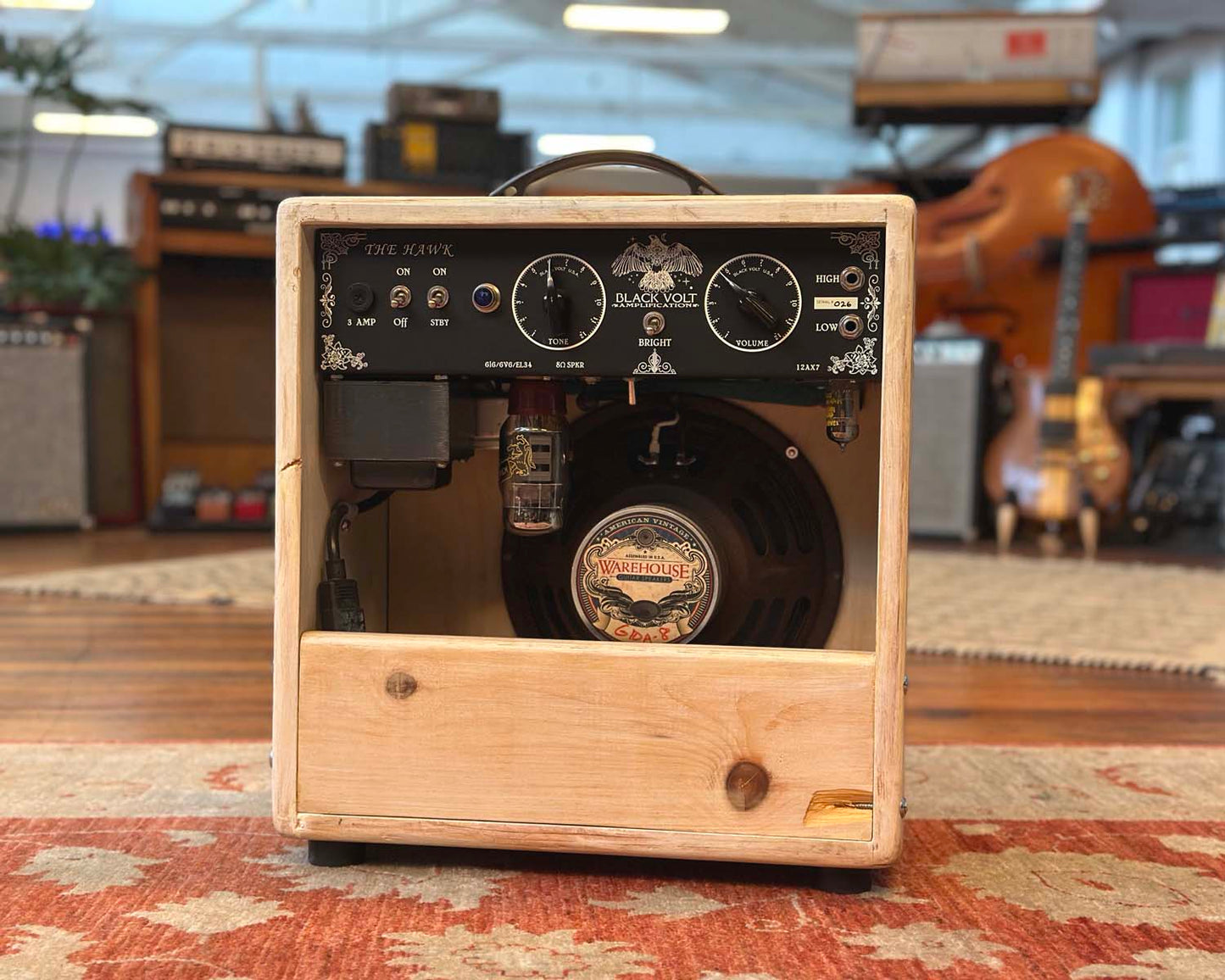 Black Volt The Hawk 15W Hand-Wired 10" Combo