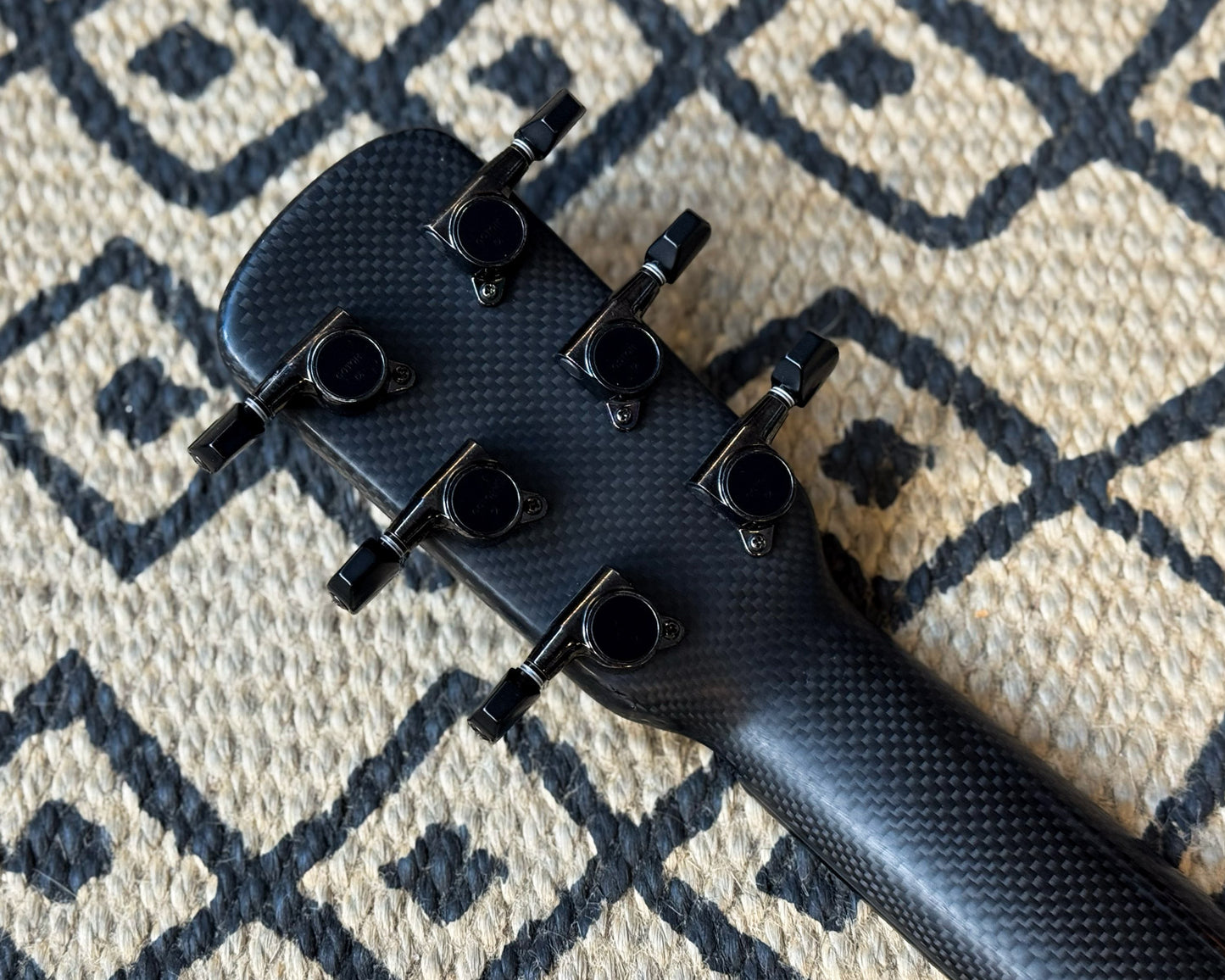 One of One Blackbird Super OM Custom Fretless Carbon Fibre Orchestral Model Acoustic Guitar w/Fishman TriplePlay MIDI Pickup