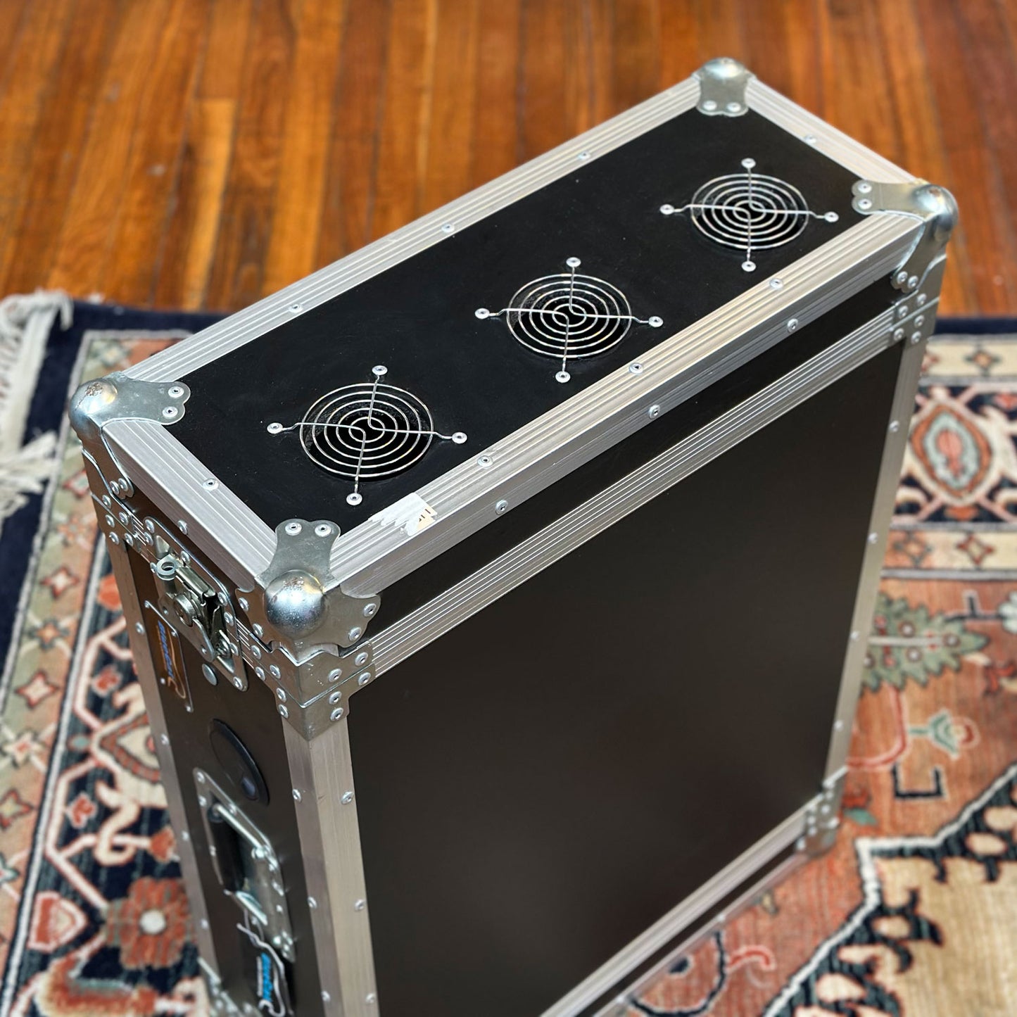 Blue Cat Case Company Rack Road Case w/ Fan Ports