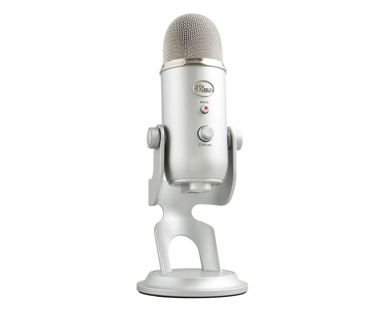 Blue Microphones Yeti USB Microphone - Silver