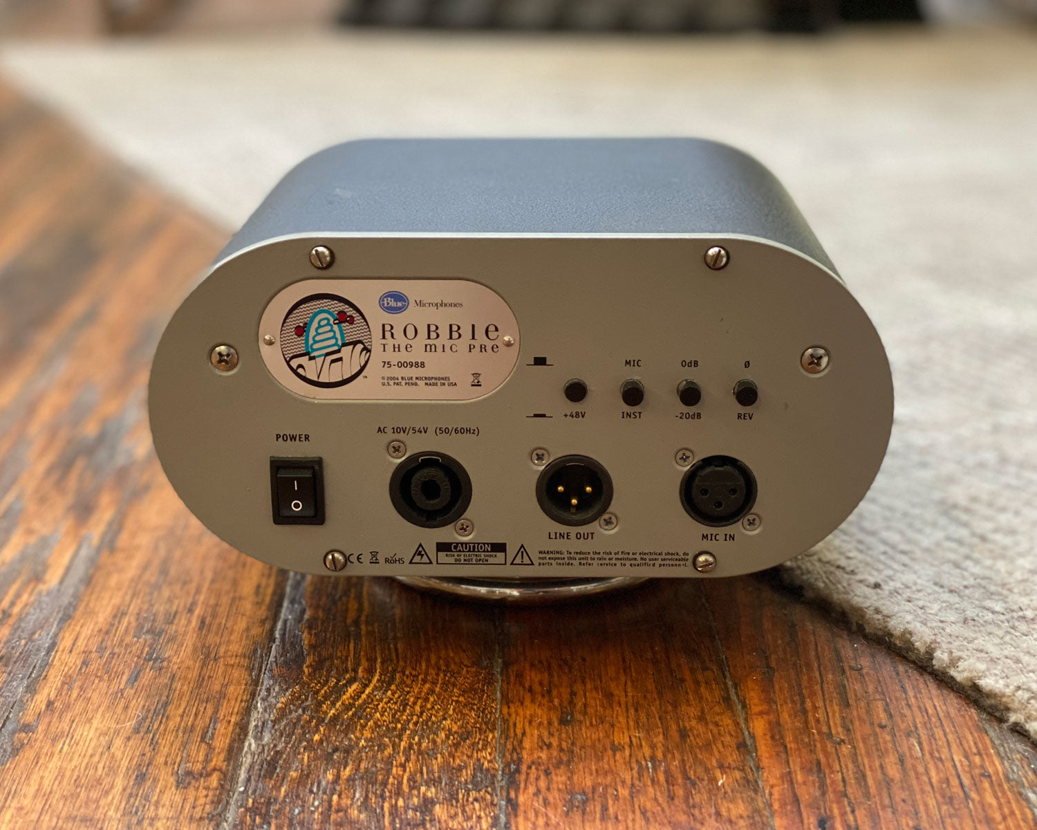 Blue Robbie Mic Preamp – Found Sound