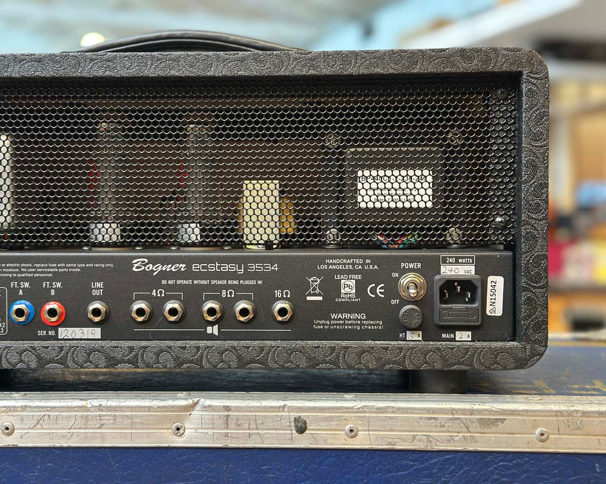 Bogner Ecstasy 3534 - 3-Channel 35-Watt Head
