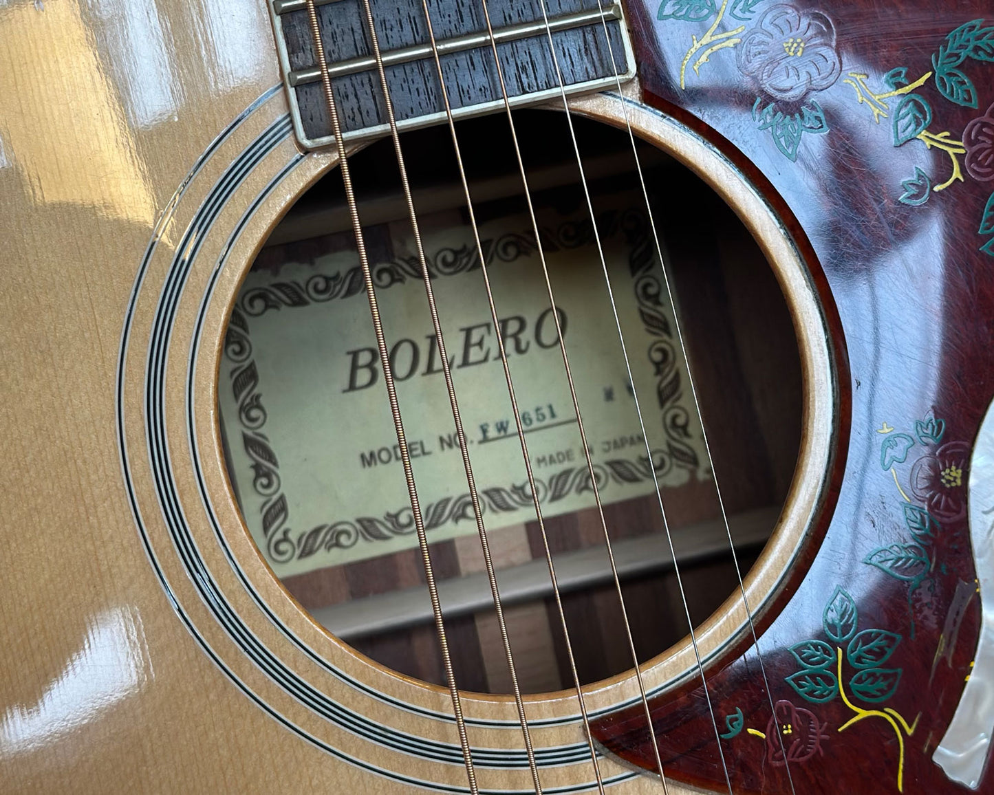 Bolero FW 651 'Dove' Vintage & Rare Japanese Acoustic