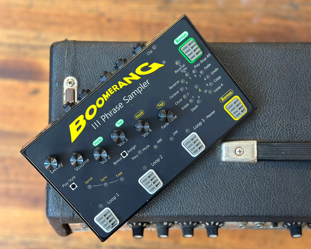 Boomerang E-156 III Phrase Sampler