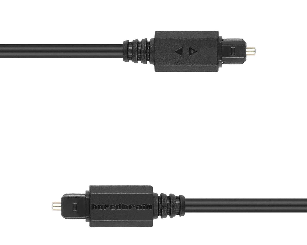 BoredBrain Optical Audio Cables - 12-ft