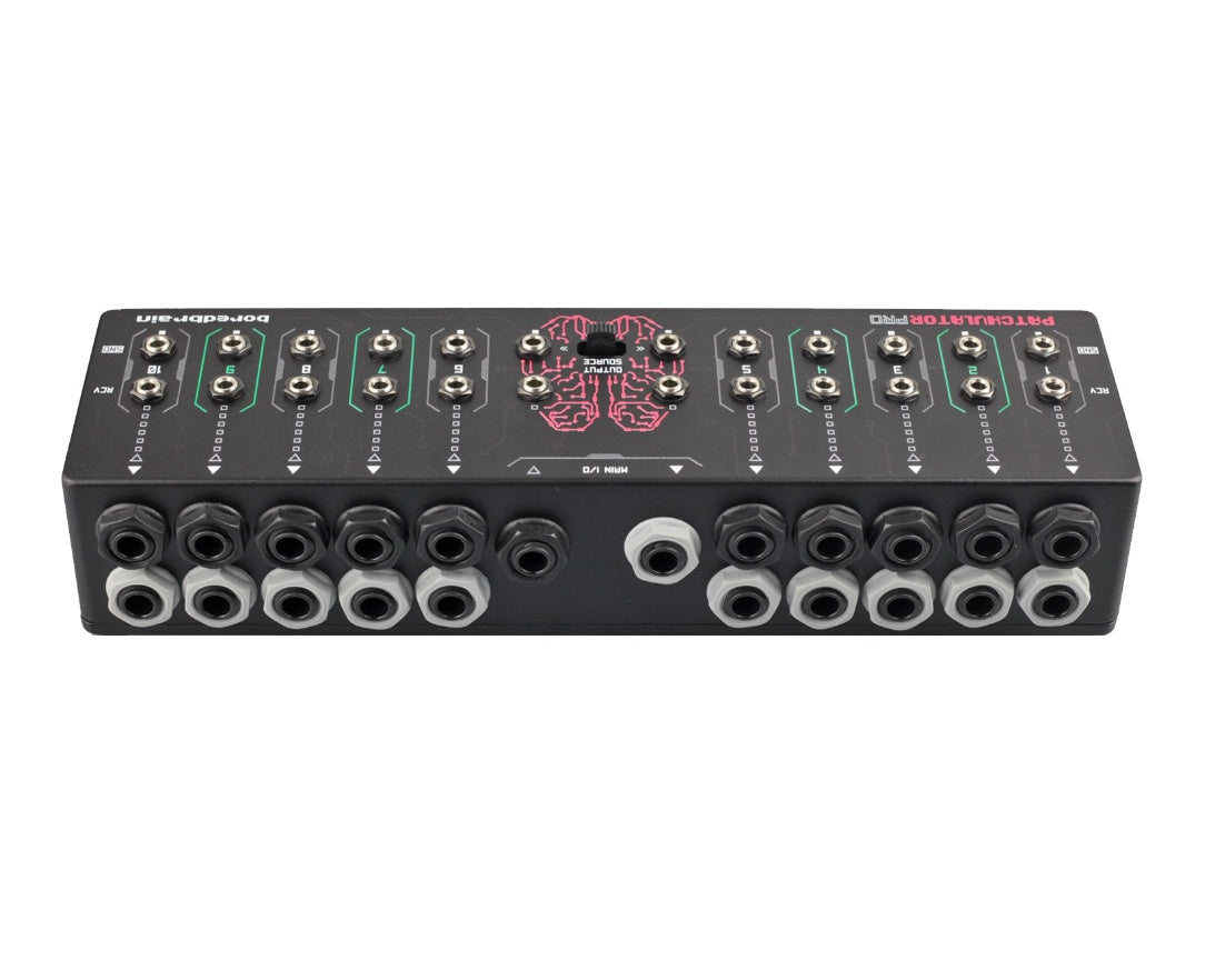 BoredBrain Patchulator Pro 10-Channel Pro Mini FX Patchbay