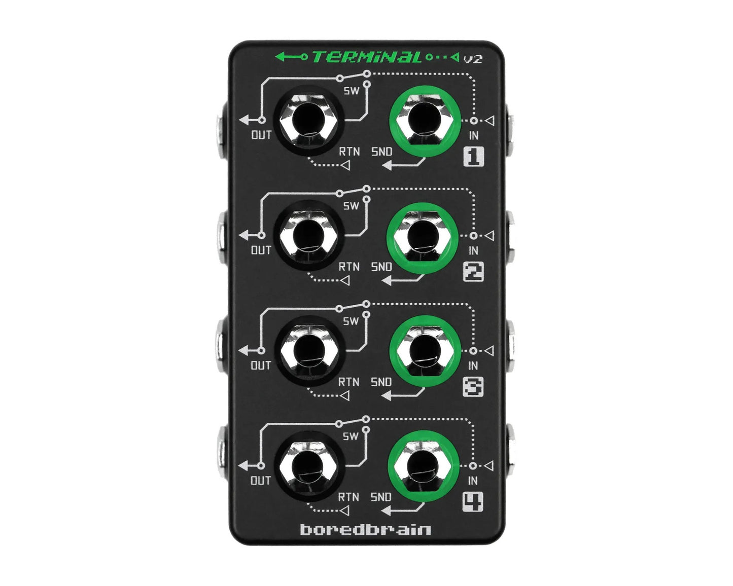 BoredBrain Terminal V2 Pedal Signal Router