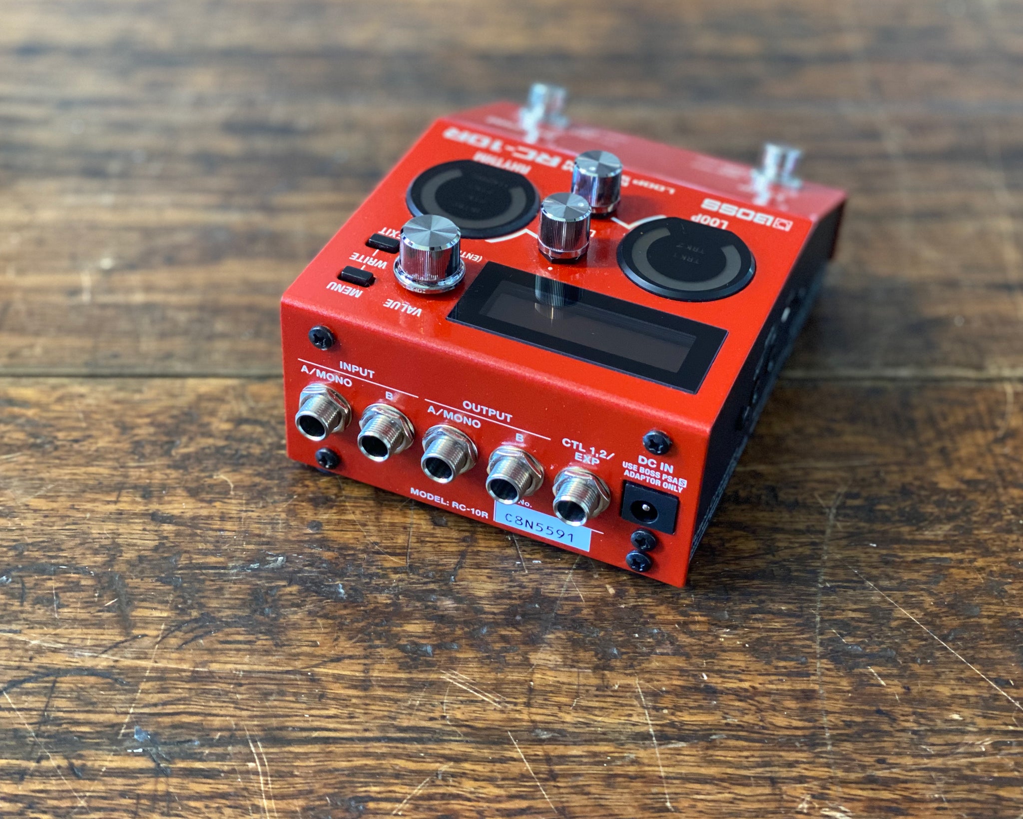 【美品+付属品箱】Boss Rhythm Loop Station RC-10R Amazon.com: BOSS RC-10R Rhythm Loop Station | Song-Based