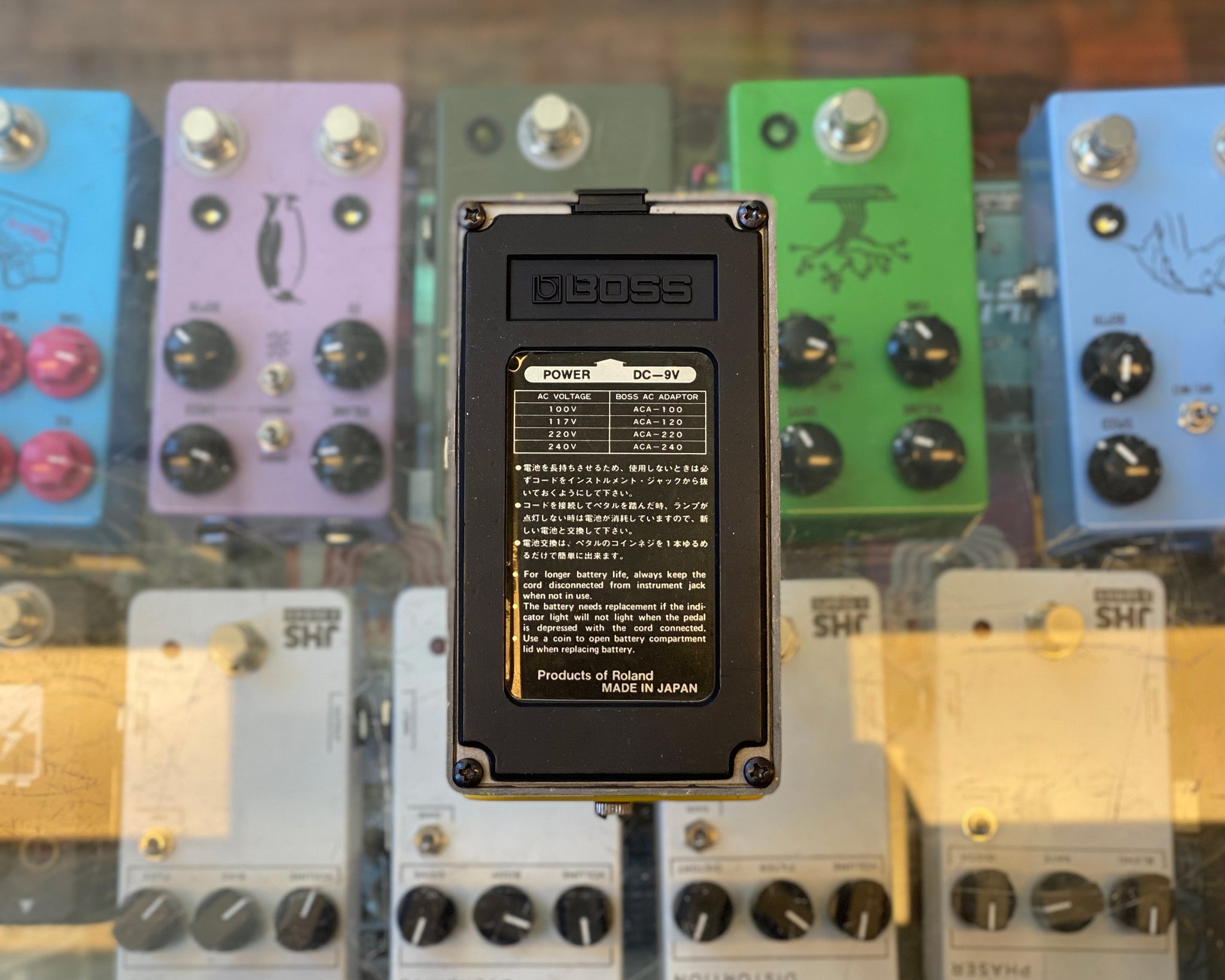 音響的電子工作: BOSS TW-1の修理 BOSS TW-1 T Wah タッチワウ made