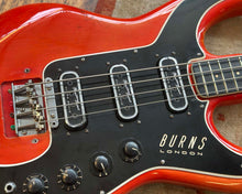 Load image into Gallery viewer, 1964 Burns Bison Bass - Transparent Red
