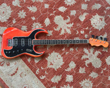 Load image into Gallery viewer, 1964 Burns Bison Bass - Transparent Red
