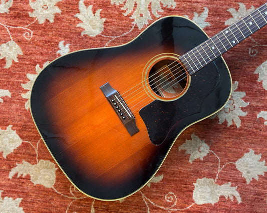 1970s Burny BJ80 Slope Shoulder J-45 Style Acoustic 🇯🇵