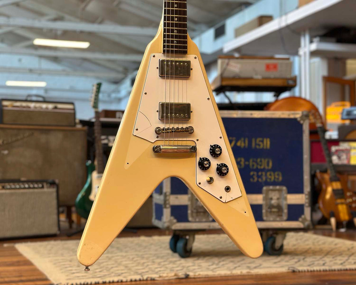 Vintage 1980s Burny FV-600 MIJ Flying-V