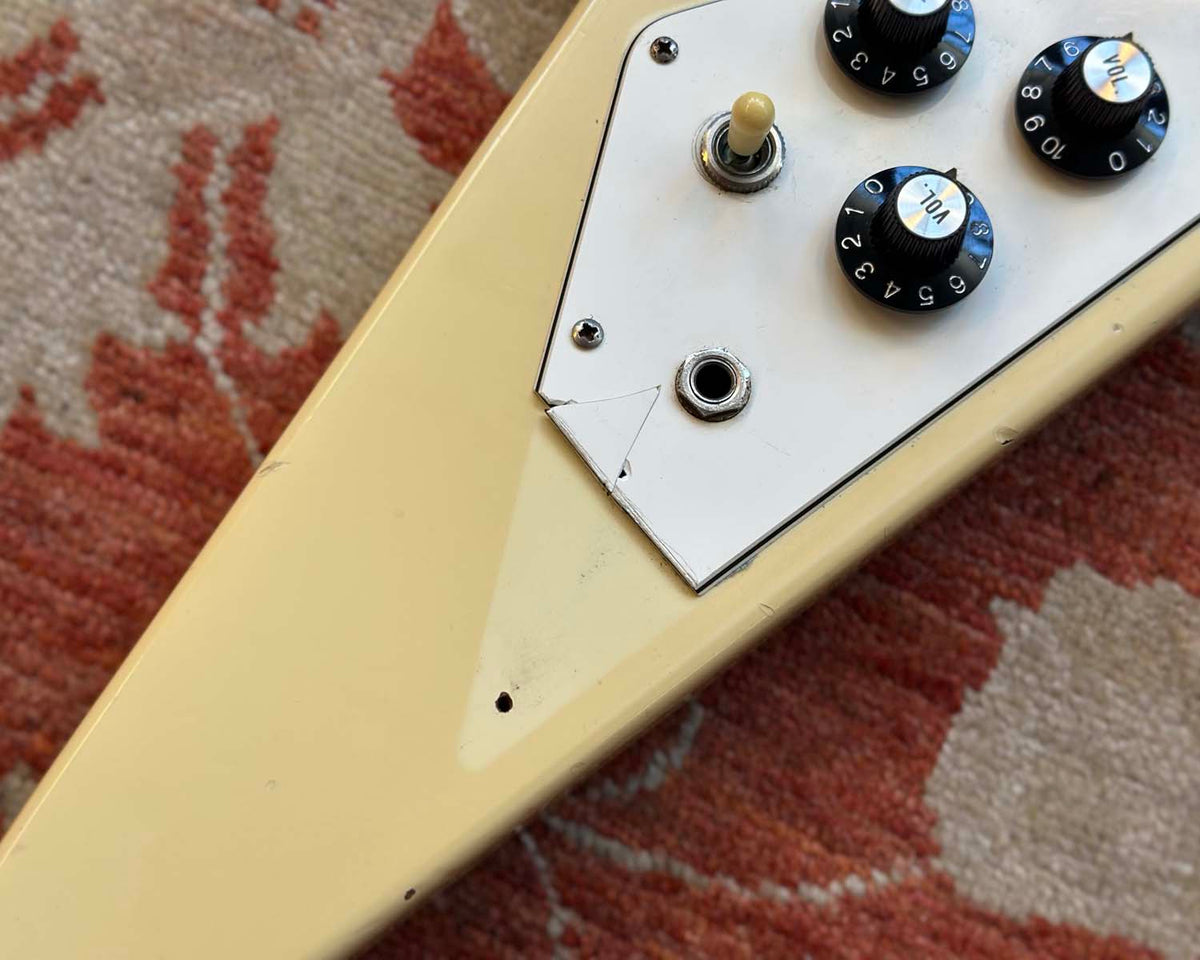 Vintage 1980s Burny FV-600 MIJ Flying-V
