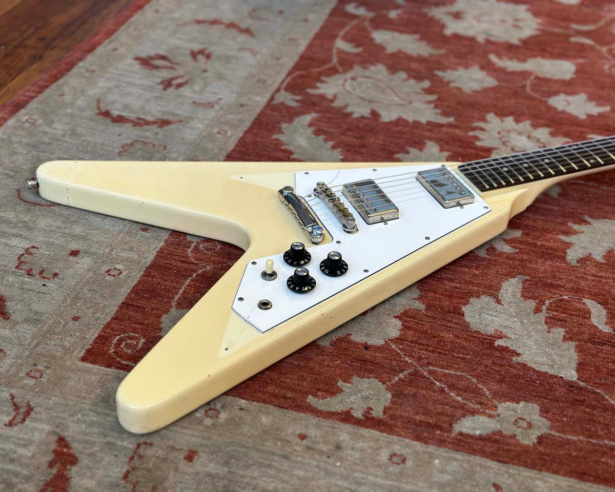 Vintage 1980s Burny FV-600 MIJ Flying-V