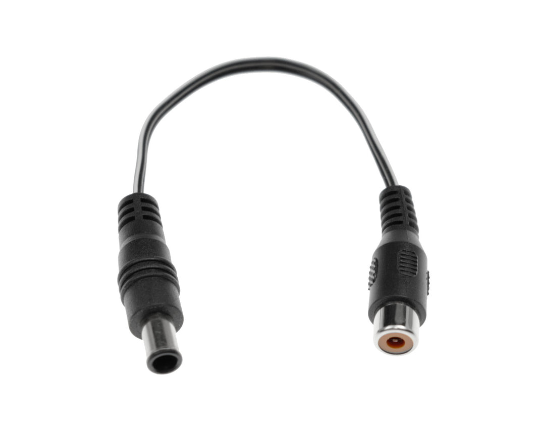 CIOKS EIAJ to RCA jack adapter, 10cm (Black)