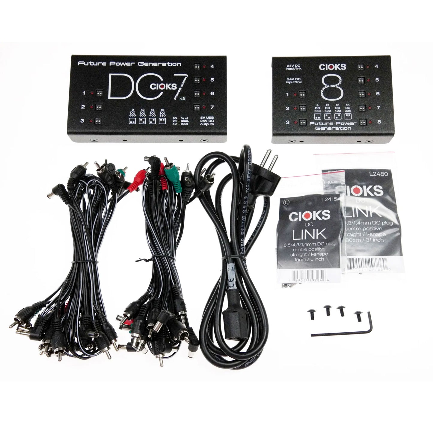 Cioks DC7 Future Power Generation v2 and C8 SuperPower Bundle Gift Box