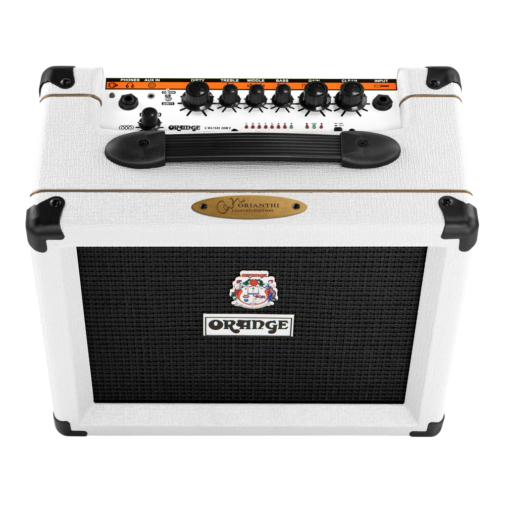 Orange Crush 20RT Orianthi Signature White