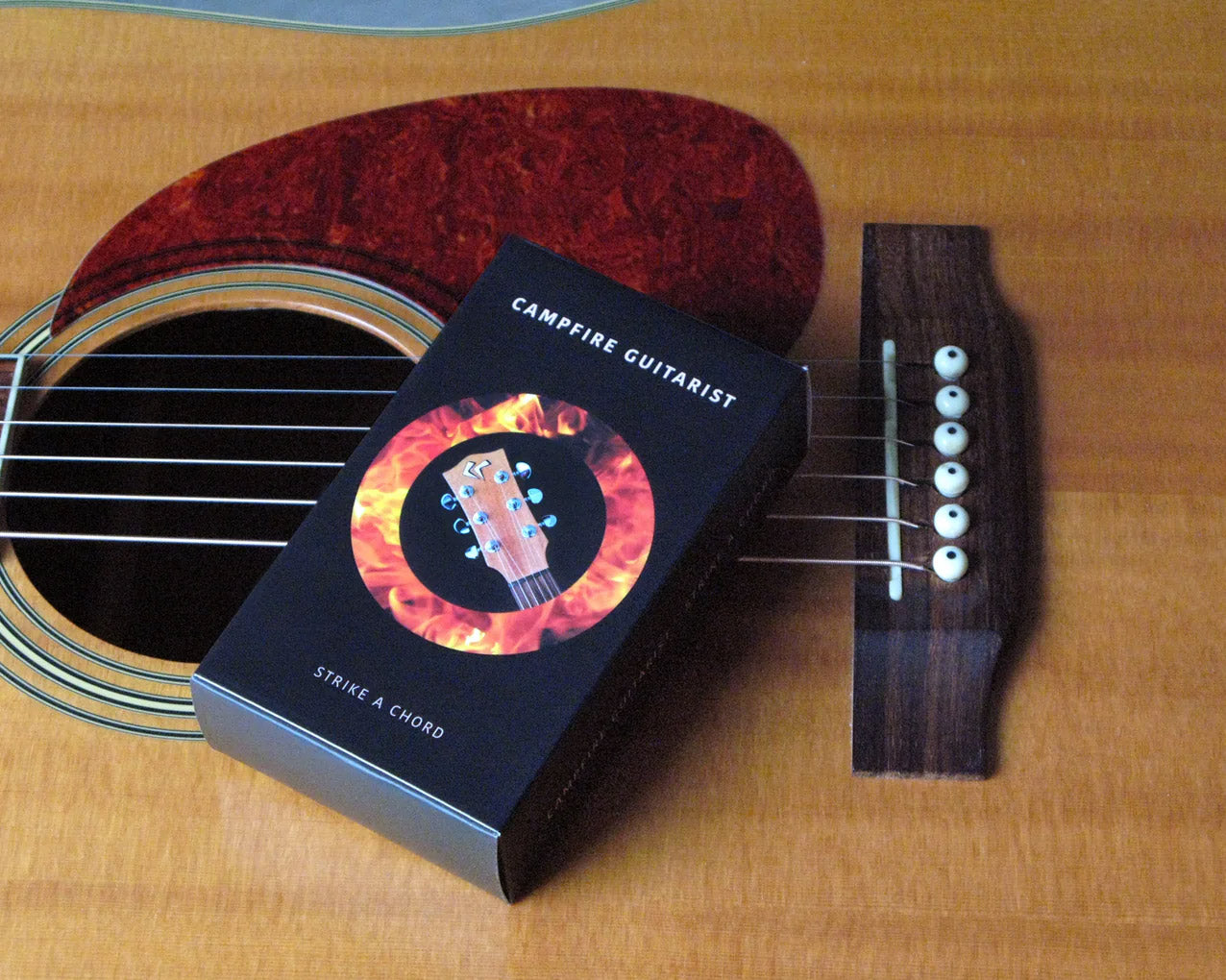 Campfire Guitarist Guitar Deck