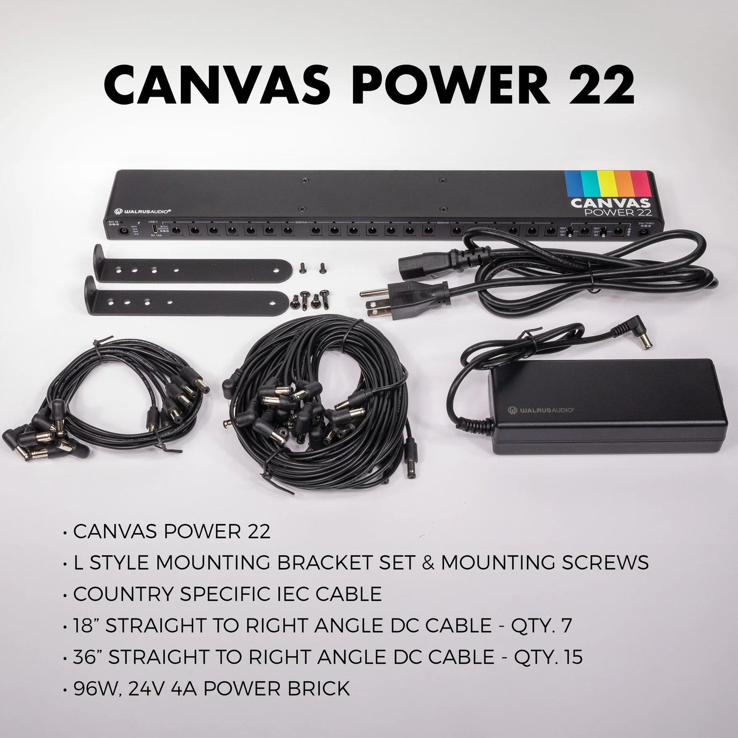 Walrus Audio Canvas Power 22 Pedal Power Supply