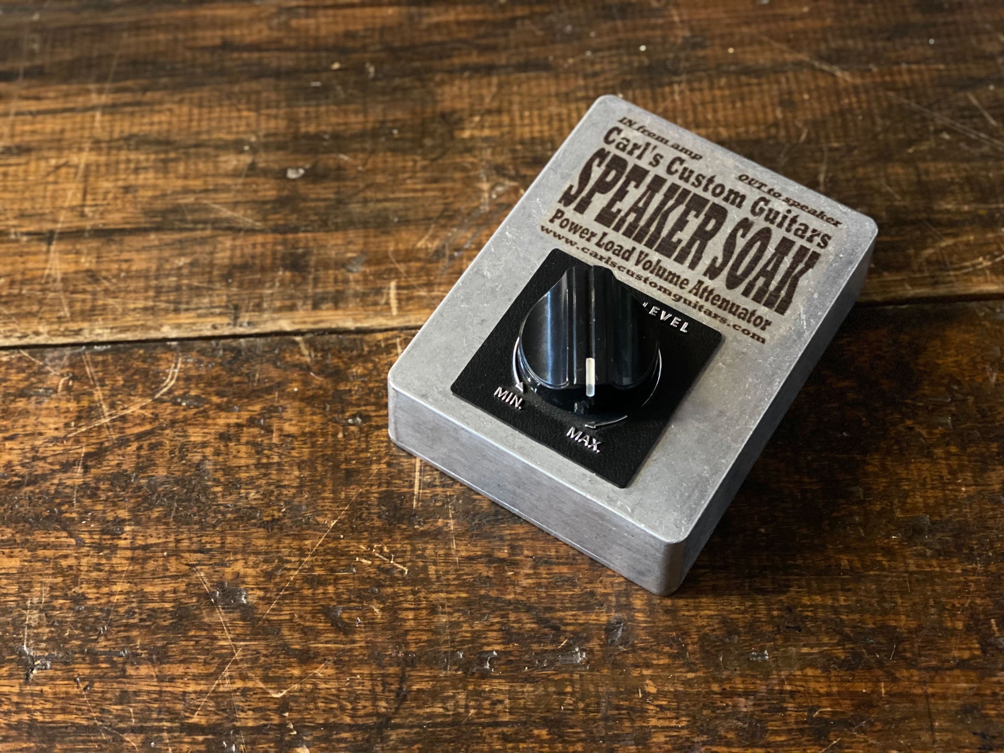 Carl's custom speaker soak outlet