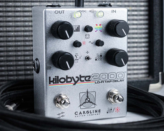 Caroline Kilobyte 2000 Lo-Fi Digital Delay Pedal