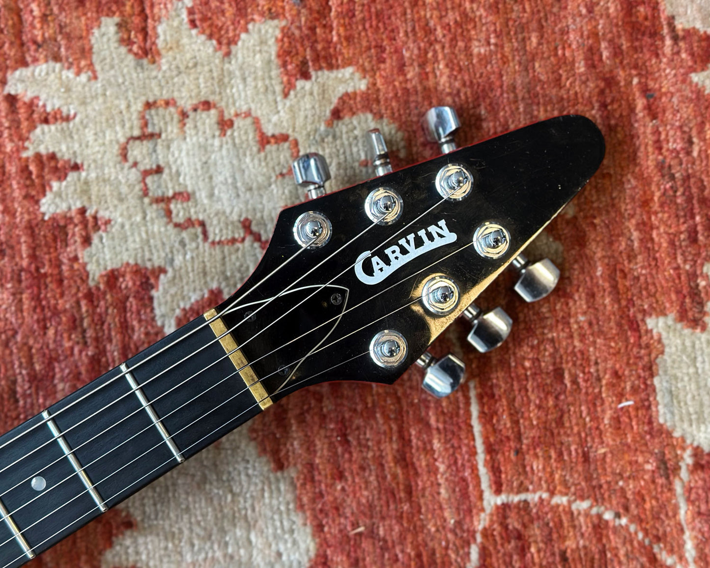 1980s Carvin V220 Hardtail Electric Guitar