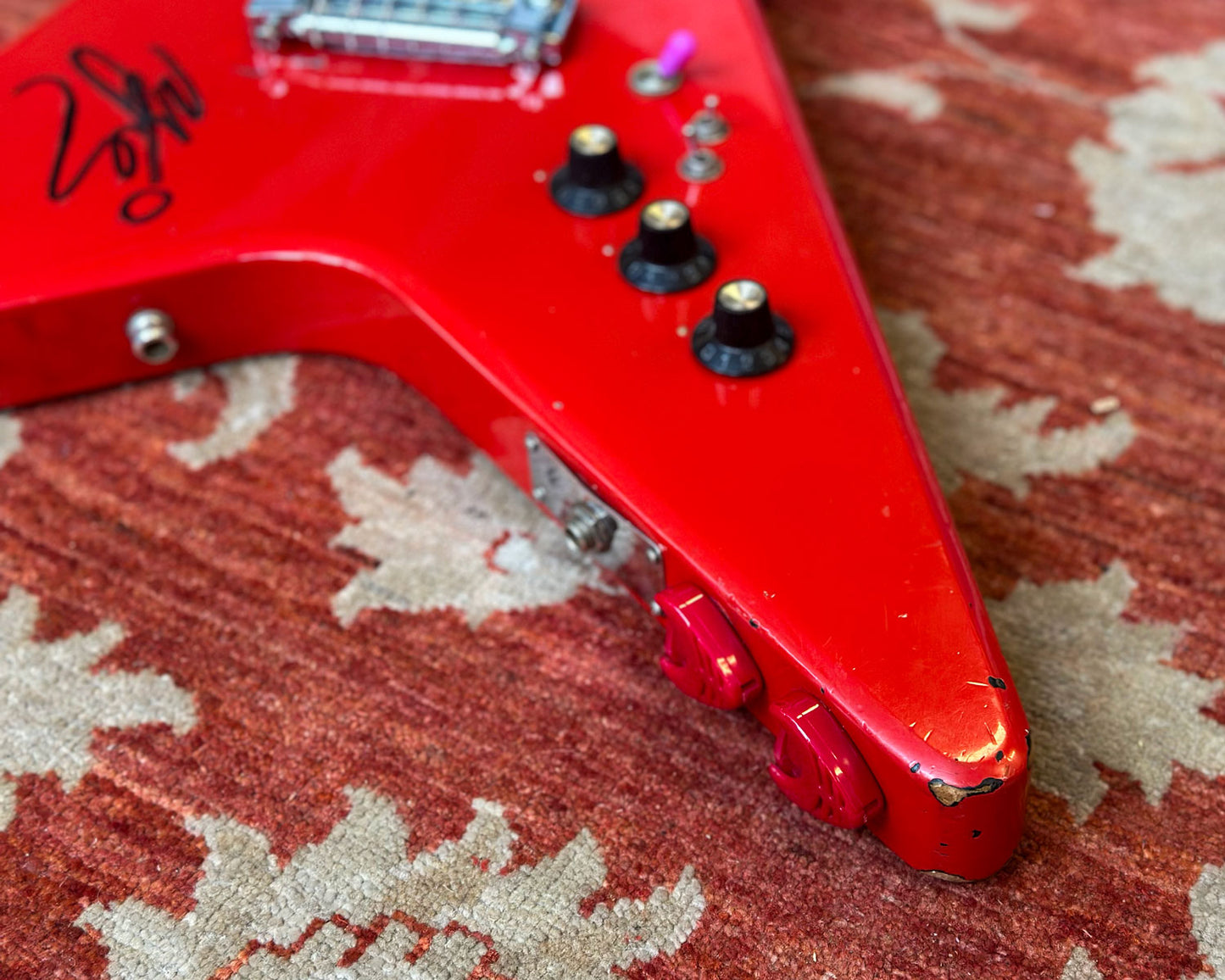 1980s Carvin V220 Hardtail Electric Guitar