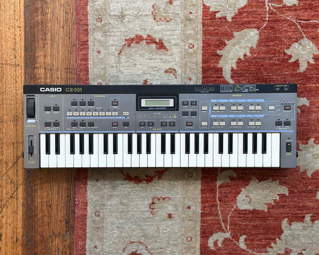 CASIO CZ-101 シンセサイザー Sintetizador Casio Cz-101 | MercadoLivre