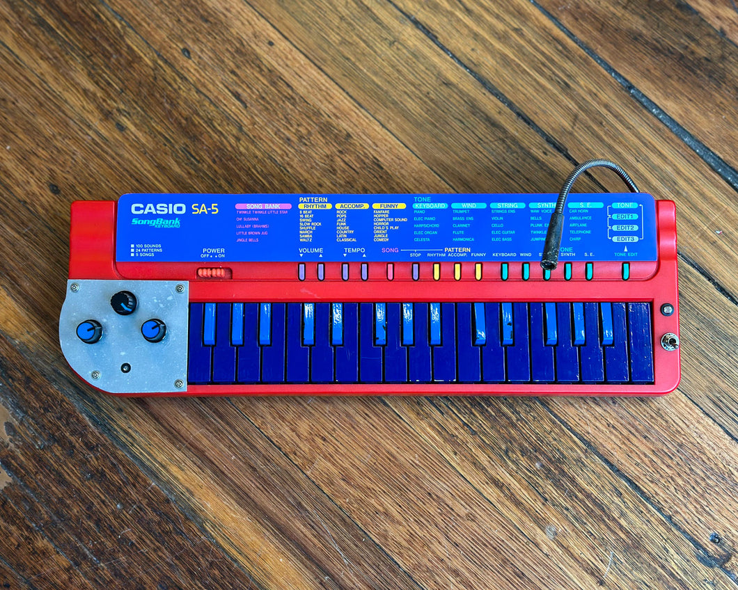 Casio SA-5 Circuit Bent