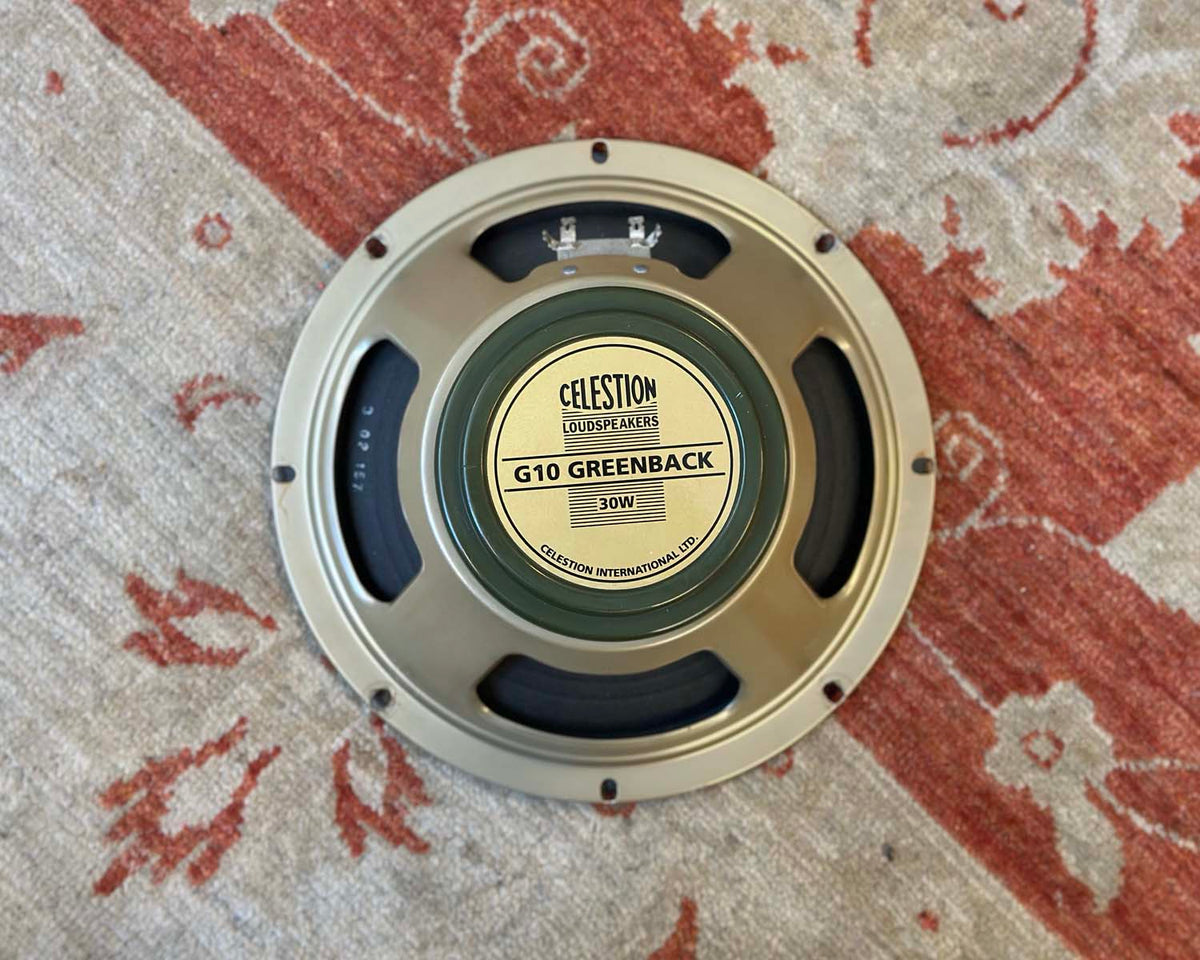 Celestion G10 Greenback T5647: Classic Series 10" 30 Watts 8Ω Speaker