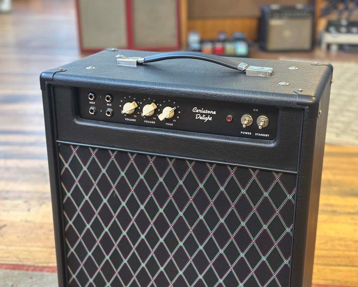 Ceriatone Delight 15 Watt 1x12" Valve Combo Loaded with Celestion Alnico Gold Speaker