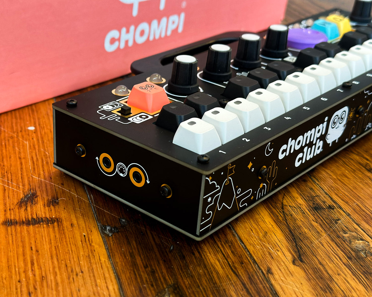 CHOMPI Sampler 動作確認済み The Chompi sampler has munched through its funding target