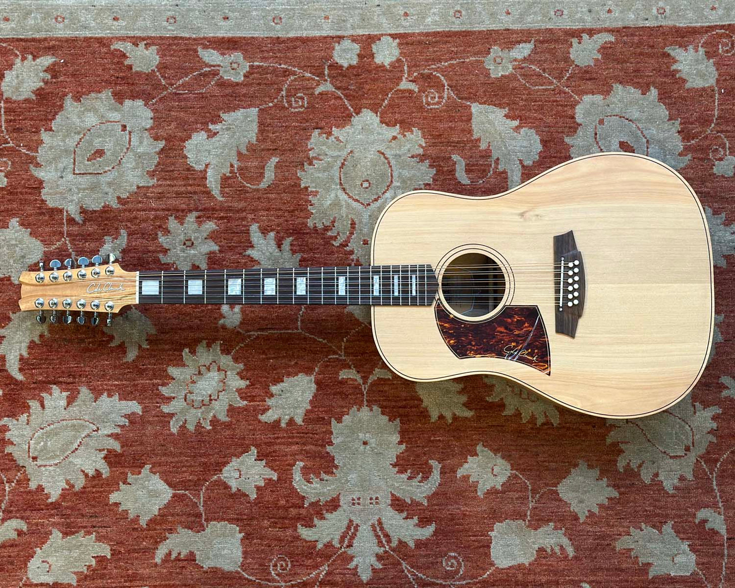 Cole Clark FL1A-12-LH Fat Lady 12-String Left-Handed Acoustic-Electric Guitar