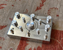 Load image into Gallery viewer, Collision Devices Black Hole Symmetry Delay Reverb Fuzz - Limited Edition Polished Mirror
