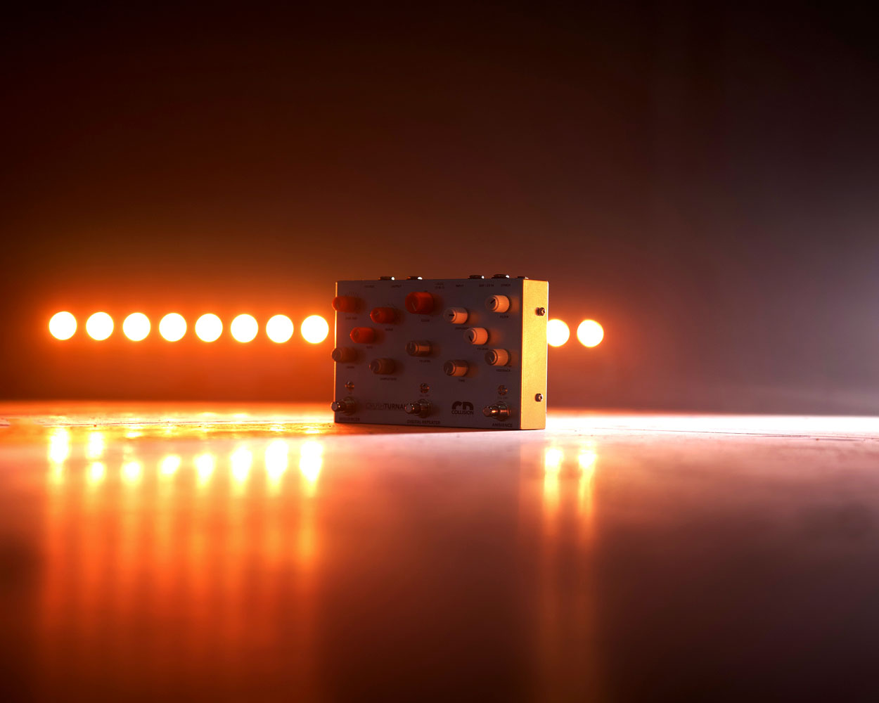 Collision Devices Crushturnal Digital Delay/Sample Rate Reducer/Reverb/Sequencer Pedal