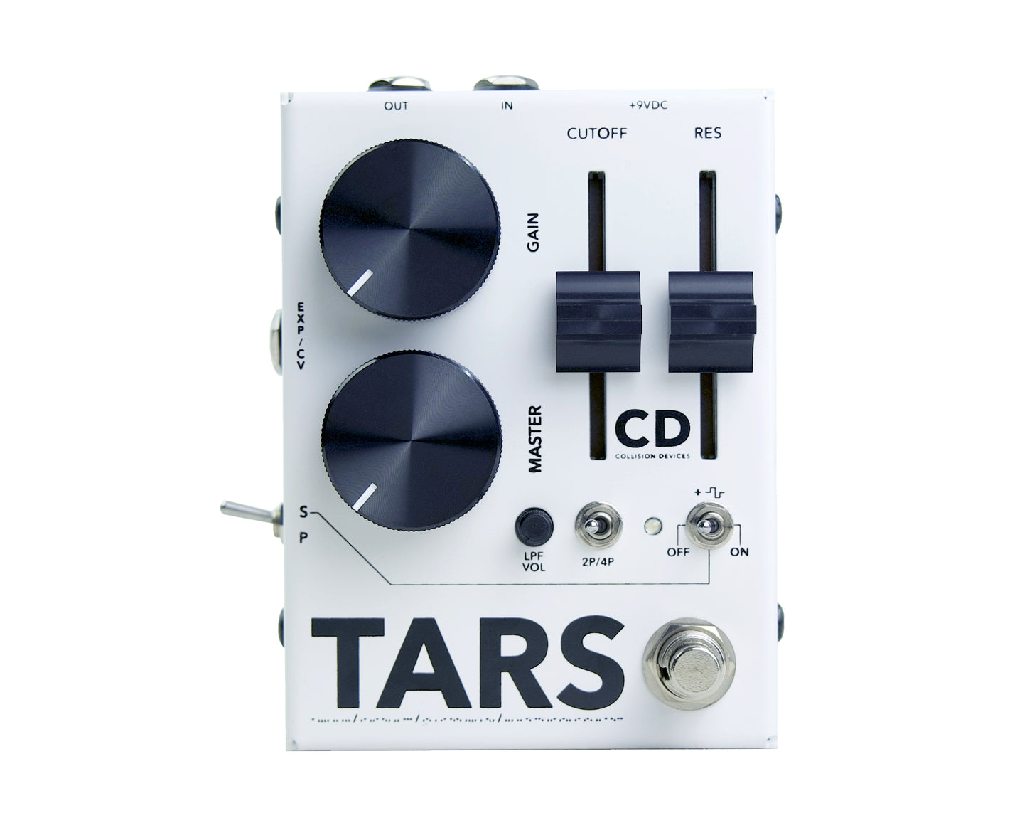 Collision Devices Tars Fuzz Filter - White w/Black Knobs