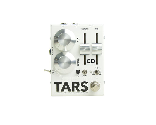 Collision Devices Tars Fuzz Filter - White w/Silver Knobs