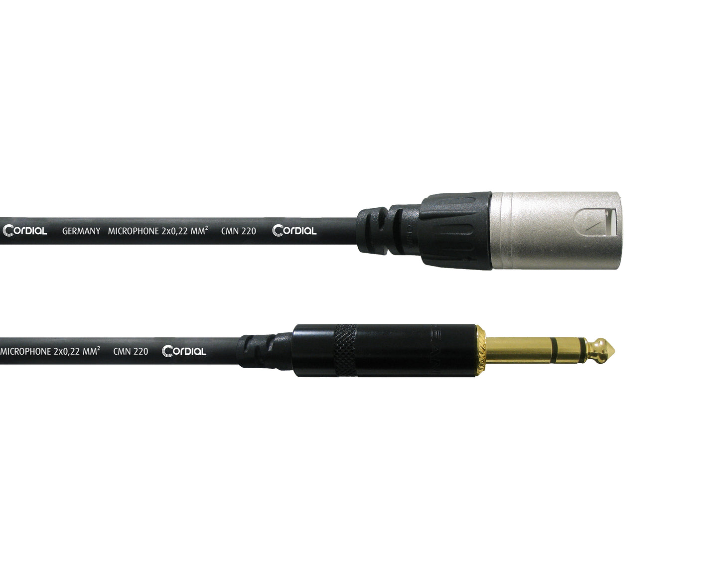 Cordial Essentials REAN XLR Male to Plug 6.3mm Stereo (3m)