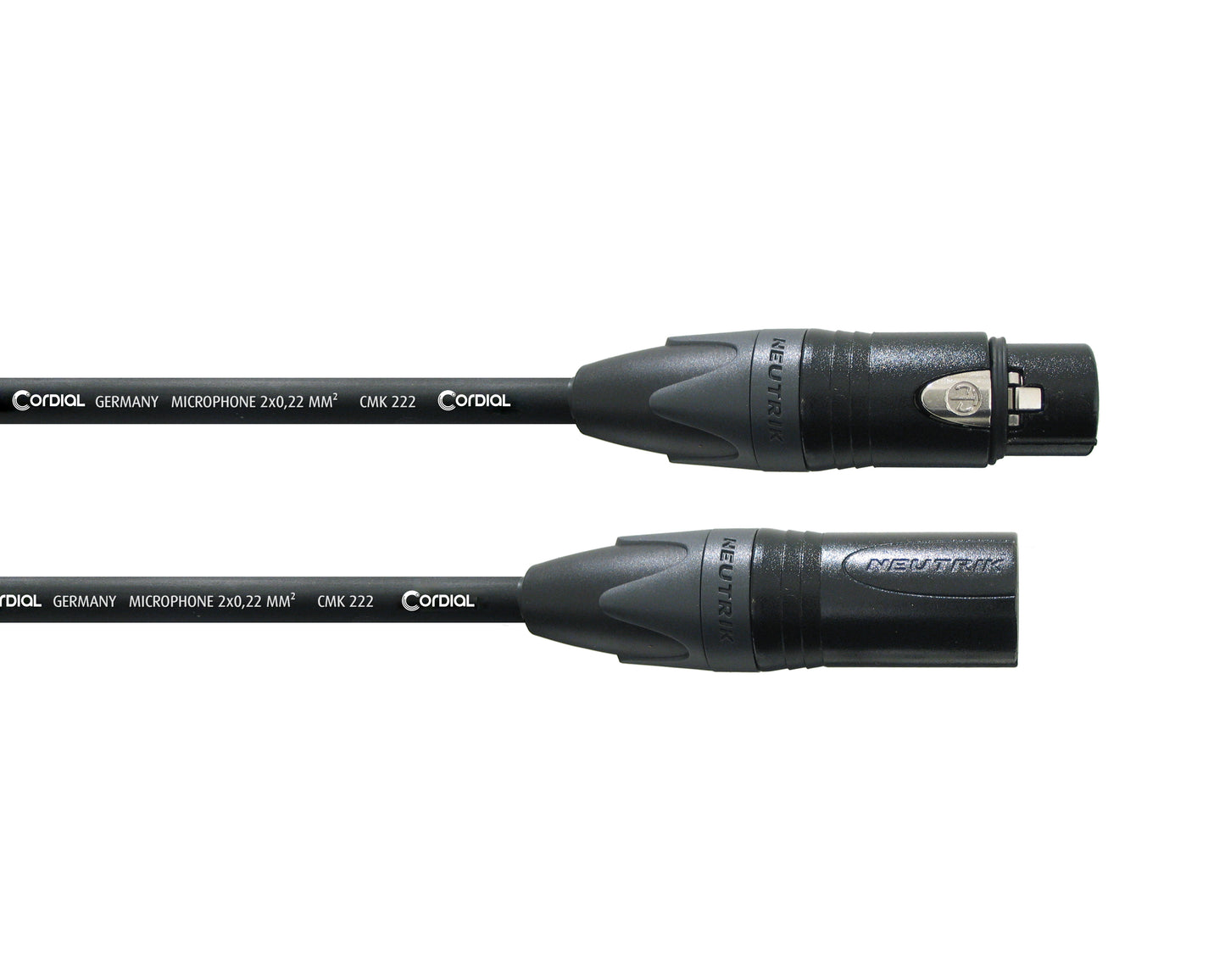 Cordial Select NEUTRIK XLR Female Black to XLR Male Black (1.5m)