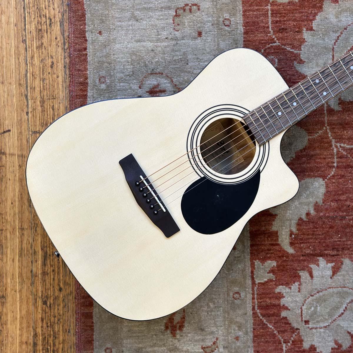 Cort AF515CE OP "Open Pore" Auditorium Acoustic Electric Guitar
