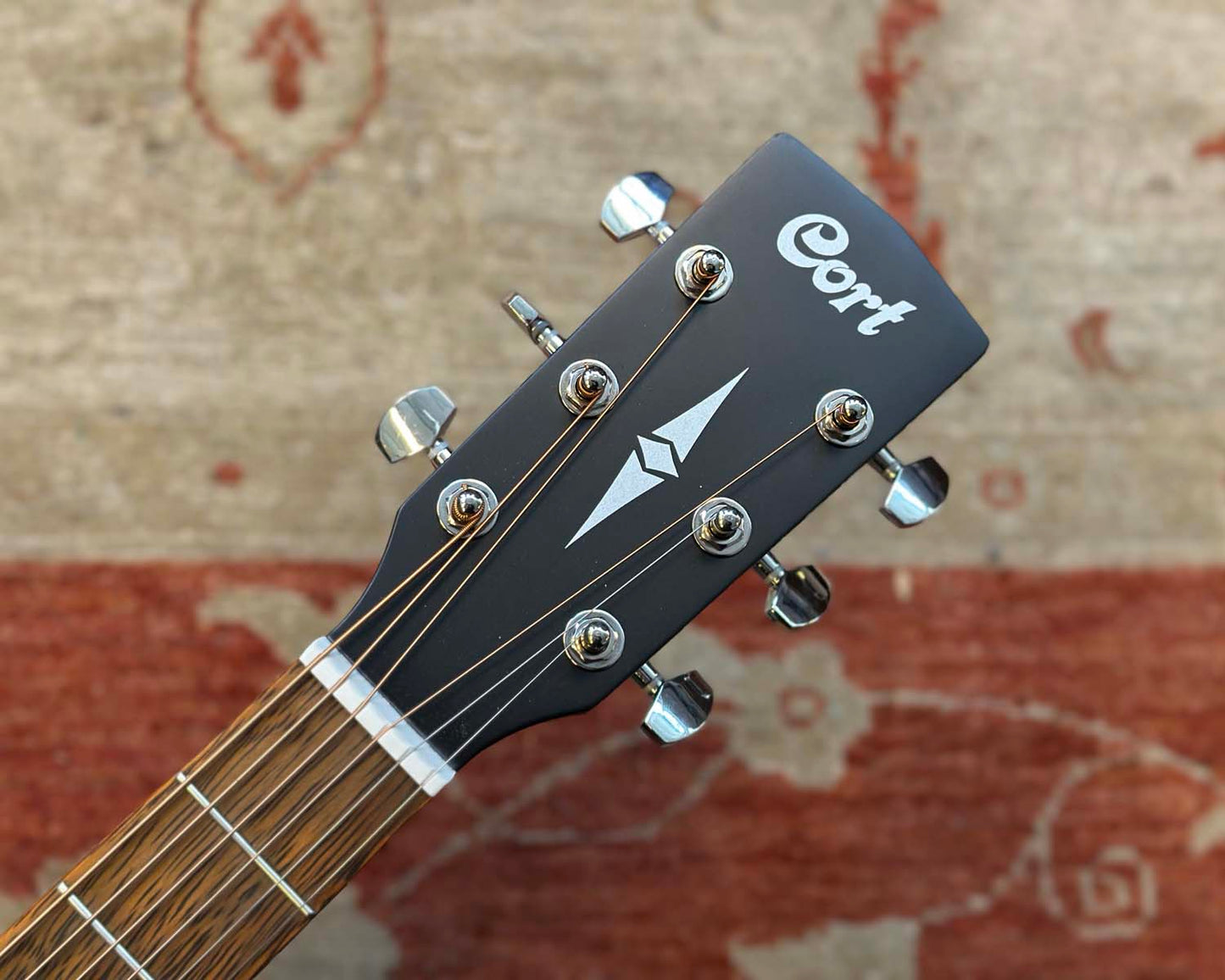 Cort AF515CE OP "Open Pore" Auditorium Acoustic Electric Guitar