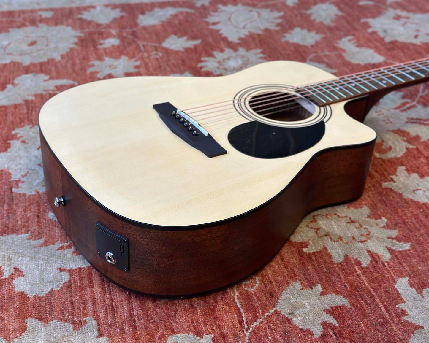 Cort AF515CE OP "Open Pore" Auditorium Acoustic Electric Guitar
