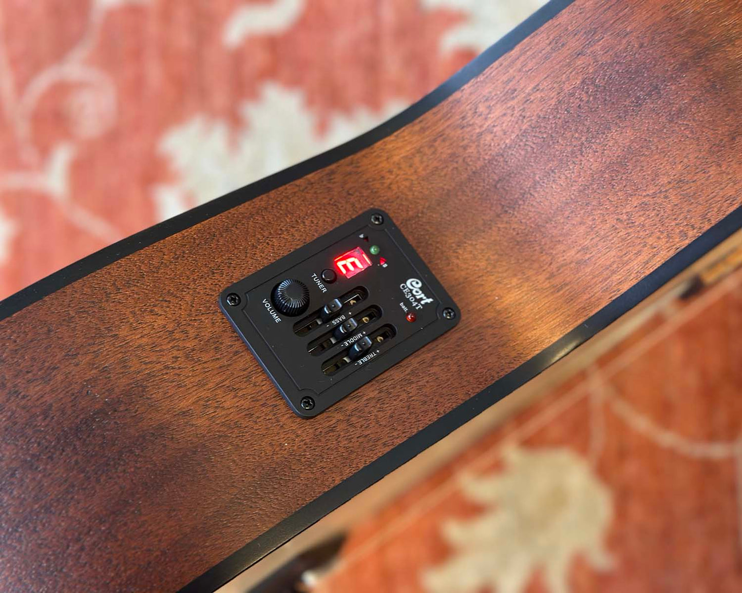 Cort AF515CE OP "Open Pore" Auditorium Acoustic Electric Guitar