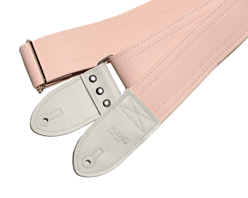 Couch Straps Pink V4 Vintage Candy Luggage Guitar Strap