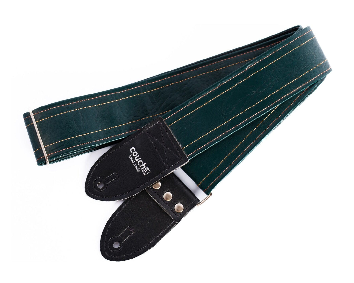 Couch Straps Vintage Sapphire Green Cadillac Sunburst Guitar Strap