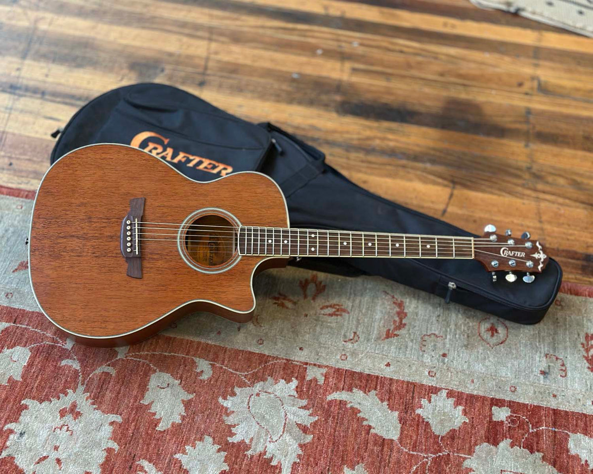 Crafter TE 6 Electro-Acoustic Steel-String Guitar